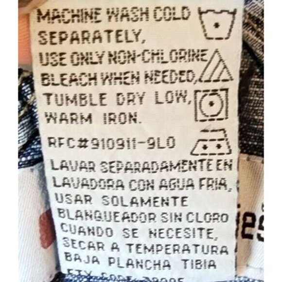 Vtg No Boundaries Women's Overall Shorts Stretch Blue Denim Raver Y2K Sz Medium - Picture 6 of 16